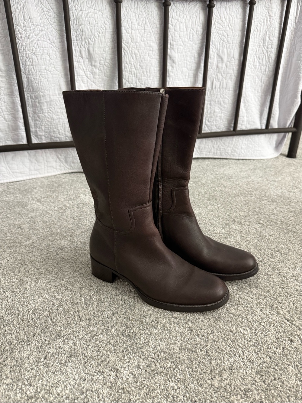 Rockport Sz 8 Brown Leather Boots